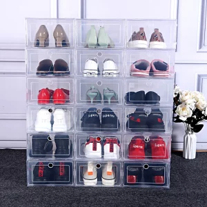 Modularer Schuhschrank zur platzsparenden Aufbewahrung